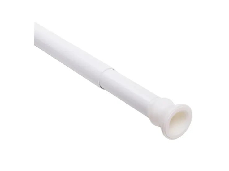 Sanilo Duschvorhangstange Weiß 90-170cm* Gardinenstangen