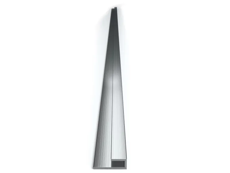 Sanotechnik Sanowall Abschlussprofil Silber Matt