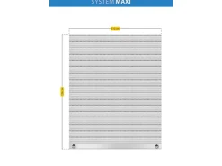 Schellenberg Rollladenpanzer Maxi PVC 130 cm x 110 cm* Insektenschutz