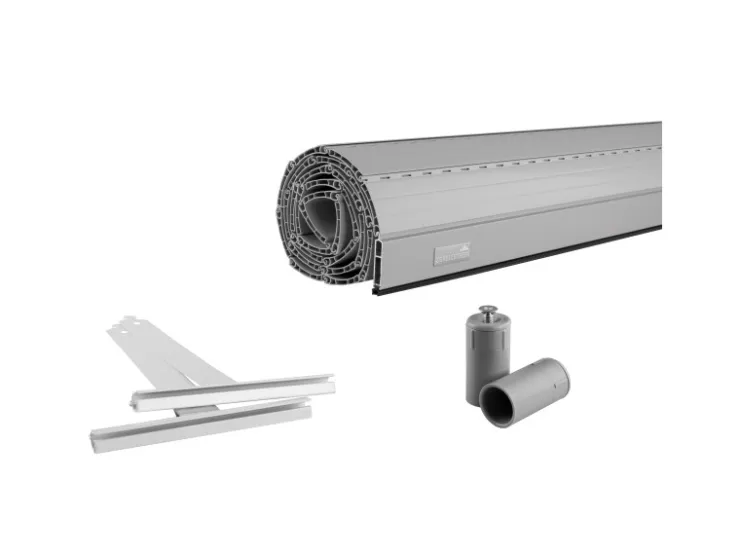 Schellenberg Rollladenpanzer Mini PVC 220 cm x 100 cm Grau* Insektenschutz