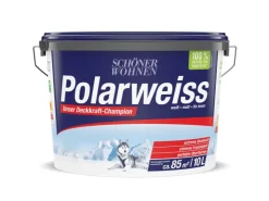 SCHÖNER WOHNEN-Farbe Schöner Wohnen Innen- und Wandfarbe Polarweiss Matt 10 l