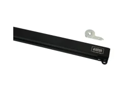 Schöner Wohnen Kollektion Schöner Wohnen Aluminium-Vorhangschienenset Emilia 1-läufig 200 cm Schwarz-Matt* Gardinen|Gardinenschienen