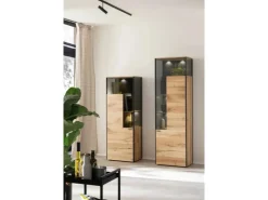 Schöner Wohnen Kollektion Schöner Wohnen Aluminium-Vorhangschienenset Emilia 1-läufig 200 cm Schwarz-Matt* Gardinen|Gardinenschienen