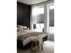 Schöner Wohnen Kollektion Schöner Wohnen Aluminium-Vorhangschienenset Emilia 1-läufig 200 cm Schwarz-Matt* Gardinen|Gardinenschienen