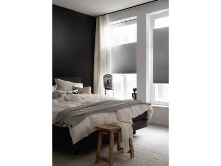Schöner Wohnen Kollektion Schöner Wohnen Aluminium-Vorhangschienenset Emilia 1-läufig 200 cm Schwarz-Matt* Gardinen|Gardinenschienen
