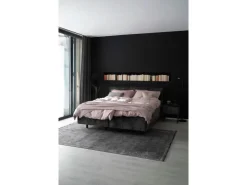 Schöner Wohnen Kollektion Schöner Wohnen Aluminium-Vorhangschienenset Emilia 1-läufig 200 cm Schwarz-Matt* Gardinen|Gardinenschienen