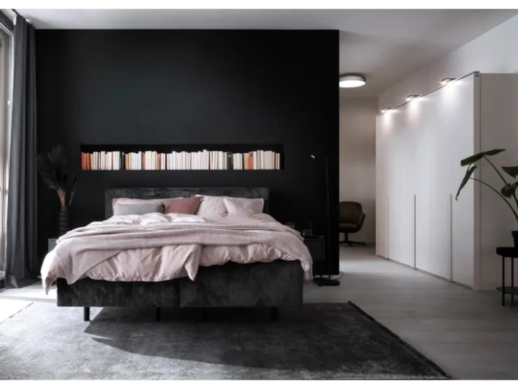 Schöner Wohnen Kollektion Schöner Wohnen Aluminium-Vorhangschienenset Emilia 1-läufig 230 cm Schwarz-Matt* Türvorhänge|Rollos