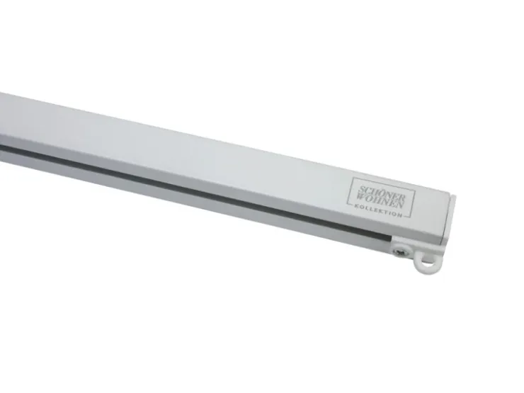 Schöner Wohnen Kollektion Schöner Wohnen Aluminium-Vorhangschienenset Emilia 1-läufig 200 cm* Gardinenschienen