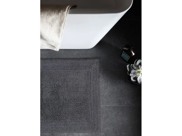 Schöner Wohnen Kollektion Schöner Wohnen Badmatte Bahamas 60 cm x 90 cm Bordüre Anharazit