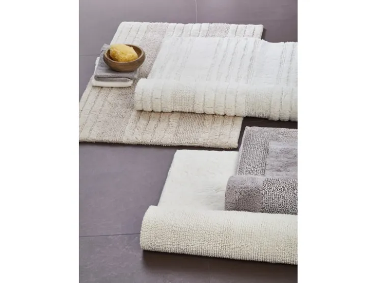 Schöner Wohnen Kollektion Schöner Wohnen Badteppich Bahamas 67 cm x 110 cm Bordüre Hell* Bordüren
