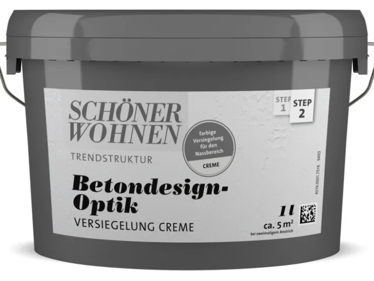 SCHÖNER WOHNEN-Farbe Schöner Wohnen Betondesign-Optik Versiegelung