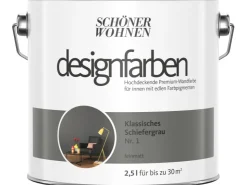 SCHÖNER WOHNEN-Farbe Schöner Wohnen Designfarben Klassisches matt 2,5 l* Innenfarben