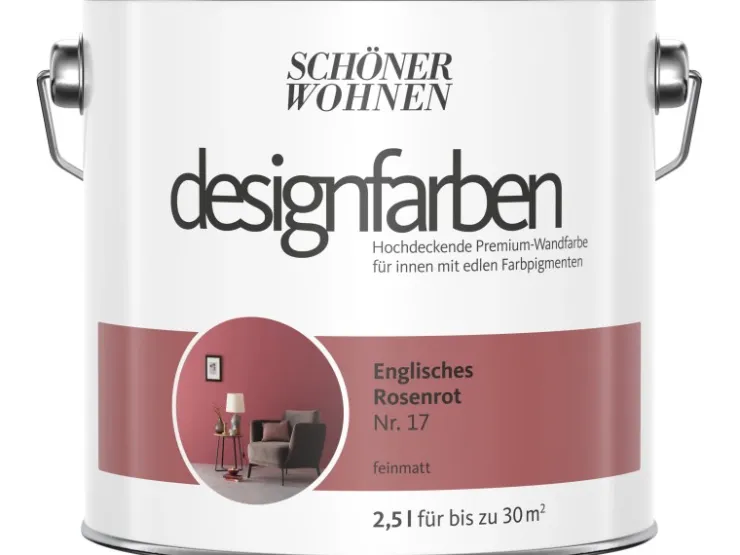 SCHÖNER WOHNEN-Farbe Schöner Wohnen Designfarben Englisches matt 2,5 l* Innenfarben