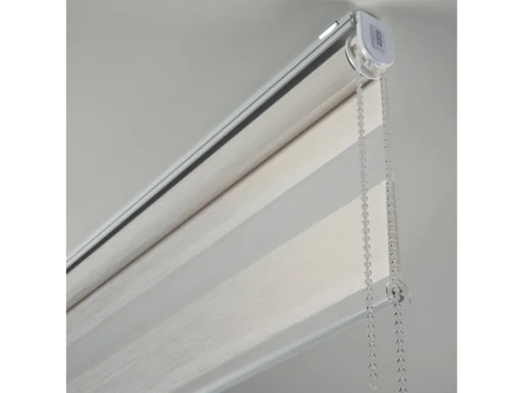 Schöner Wohnen Kollektion Schöner Wohnen Doppelrollo Tilda Struktur 75 cm x 150 cm