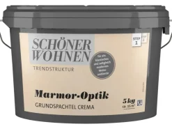 SCHÖNER WOHNEN-Farbe Schöner Wohnen Marmor-Optik Grundspachtel 5 kg* Kreativfarben