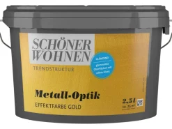 SCHÖNER WOHNEN-Farbe Schöner Wohnen Metall-Optik glänzend 2,5 l* Kreativfarben