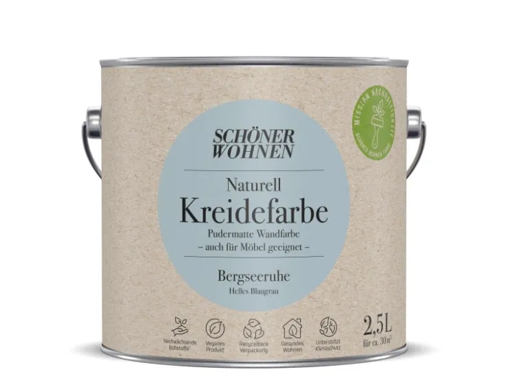 SCHÖNER WOHNEN-Farbe Schöner Wohnen Naturell Kreidefarbe 2,5 l* Innenfarben