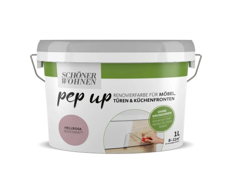SCHÖNER WOHNEN-Farbe Schöner Wohnen pep up Renovierfarbe Möbel, Türen und Küchenfronten 1 l