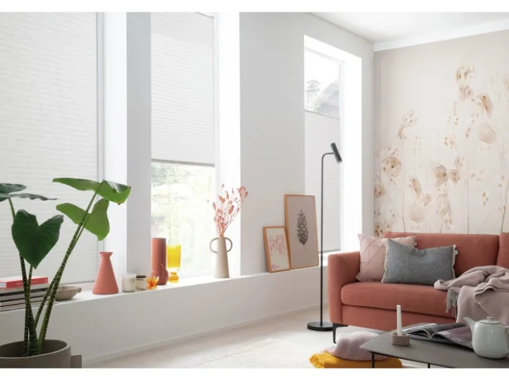 Schöner Wohnen Kollektion Schöner Wohnen Plissee Marla 80 cm x 220 cm Weiß