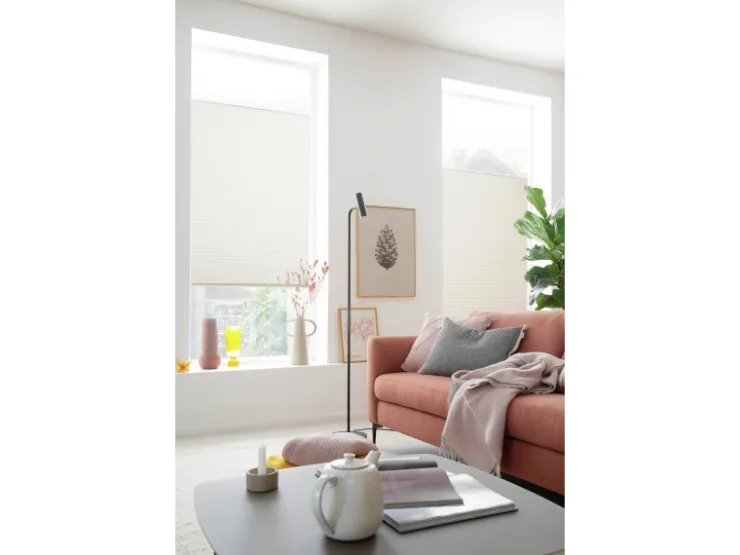 Schöner Wohnen Kollektion Schöner Wohnen Plissee Marla 80 cm x 220 cm Weiß