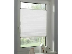 Schöner Wohnen Kollektion Schöner Wohnen Plissee Marla 80 cm x 220 cm Weiß