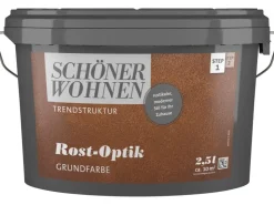 SCHÖNER WOHNEN-Farbe Schöner Wohnen Rost-Optik Grundfarbe Rost 2,5 l