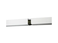 Schöner Wohnen Kollektion Schöner Wohnen Schienenverbinder für Alu-Vorhangschiene Emilia Edelstahloptik