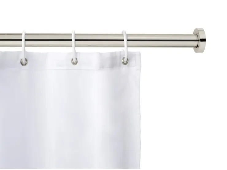 Schöner Wohnen Kollektion Schöner Wohnen Teleskop-Duschvorhangstange Obleon 110 - 185 cm Chrom