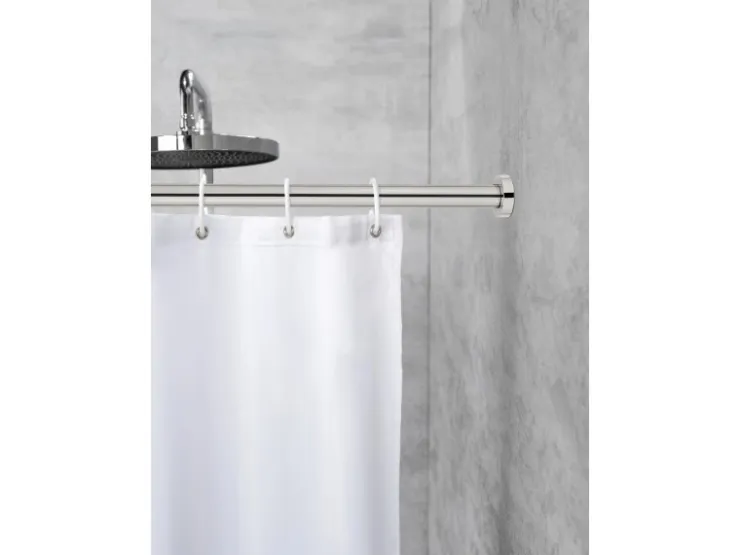 Schöner Wohnen Kollektion Schöner Wohnen Teleskop-Duschvorhangstange Obleon 110 - 185 cm Chrom