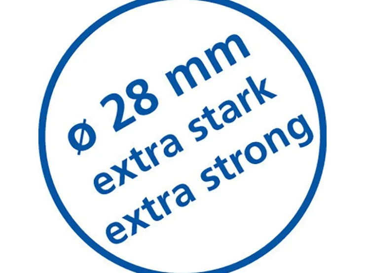 Schöner Wohnen Kollektion Schöner Wohnen Teleskop-Duschvorhangstange Obleon 110 - 185 cm Chrom