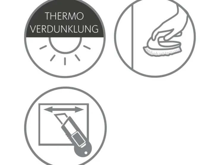 Schöner Wohnen Kollektion Schöner Wohnen Thermo-Rollo Martha 80 cm x 210 cm