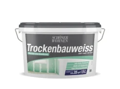 SCHÖNER WOHNEN-Farbe Schöner Wohnen Trockenbauweiss matt 5 l