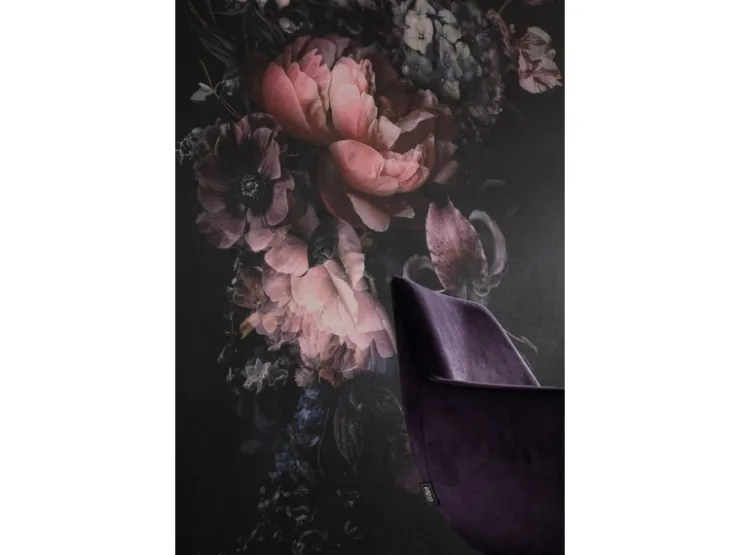 Schöner Wohnen Kollektion Schöner Wohnen Vliestapete 2 DD Floral Schwarz Rosa 270 x 159 cm FSC®* Fototapeten