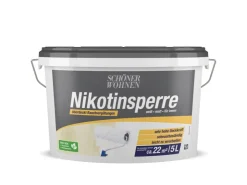 SCHÖNER WOHNEN-Farbe Schöner Wohnen Wandfarbe Weiß Matt "Nikotinsperre" 5 l
