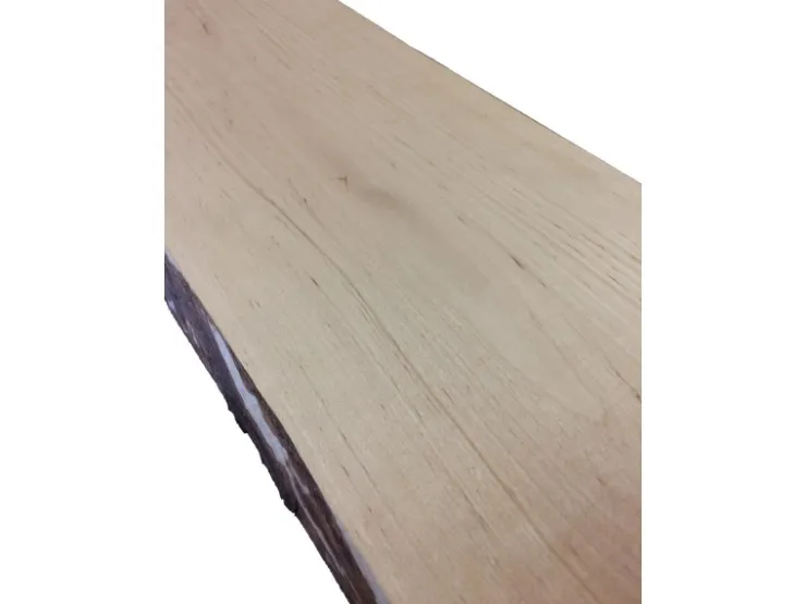Schnittholz mit Baumkante XL 120 cm x 15 cm x 2,2 cm* Regale Massivholz