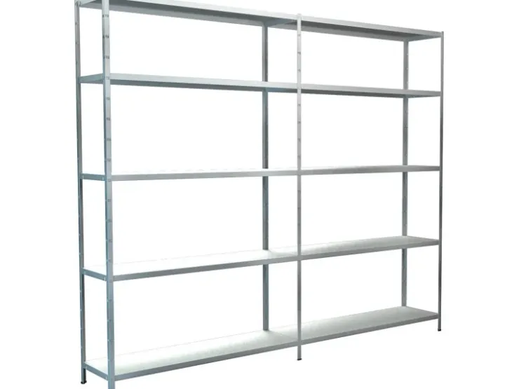 Schulte Set 1 Steckregal und 1 Anbauregal 200 cm x 240 cm x 35 cm* Büroregale