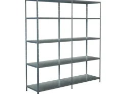 Schulte Set 1 Steckregal und 1 Anbauregal 200 cm x 180 cm x 50 cm* Kellerregale
