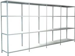 SCHULTE Regalwelt Schulte Steck-Grund- und 3 x Anbauregale 180 cm x 380 cm x 50 cm
