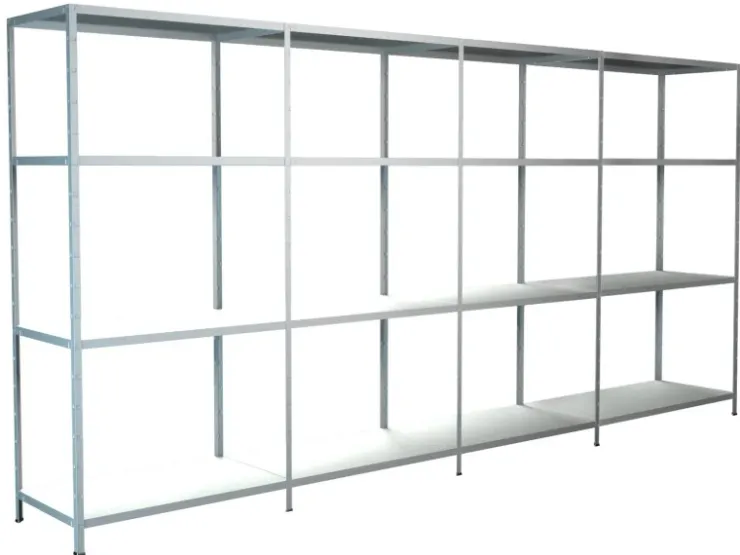SCHULTE Regalwelt Schulte Steck-Grund- und 3 x Anbauregale 180 cm x 400 cm x 35 cm* Regalsysteme