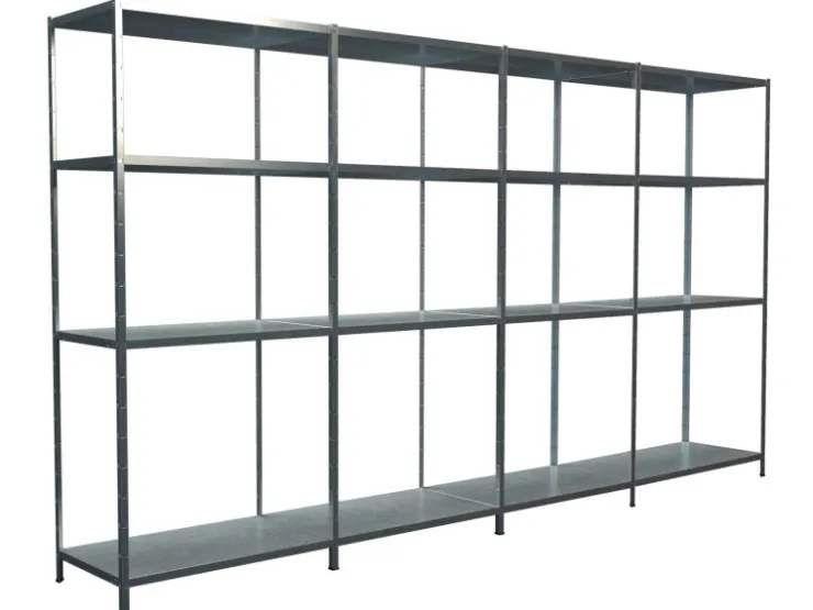 SCHULTE Regalwelt Schulte Steck-Grund- und 3 x Anbauregale 180 cm x 380 cm x 35 cm