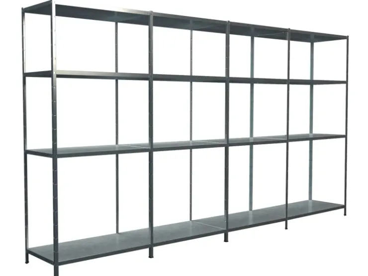SCHULTE Regalwelt Schulte Steck-Grund- und 3 x Anbauregale 180 cm x 380 cm x 50 cm