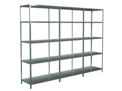 SCHULTE Regalwelt Schulte Steck-Grund- und 2 x Anbauregale 200 cm x 360 cm x 50 cm