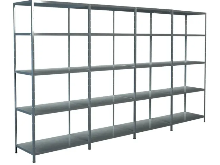 SCHULTE Regalwelt Schulte Steck-Grund- und 3 x Anbauregale 200 cm x 380 cm x 50 cm