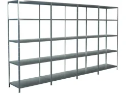 SCHULTE Regalwelt Schulte Steck-Grund- und 3 x Anbauregale 200 cm x 400 cm x 50 cm* Regalsysteme