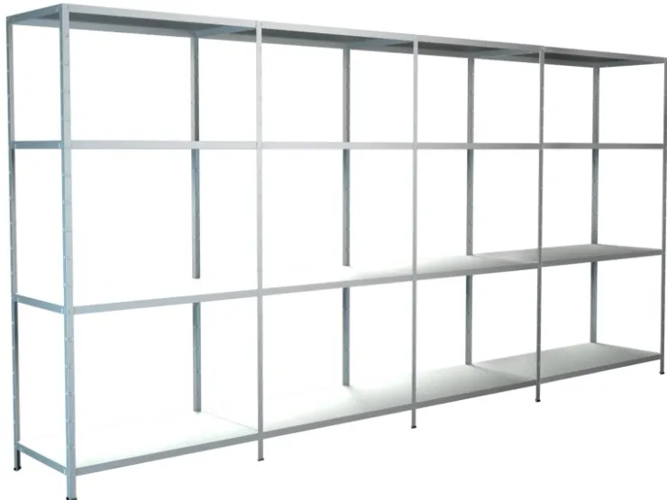 SCHULTE Regalwelt Schulte Steck-Grund- und 3 x Anbauregale 180 cm x 400 cm x 50 cm