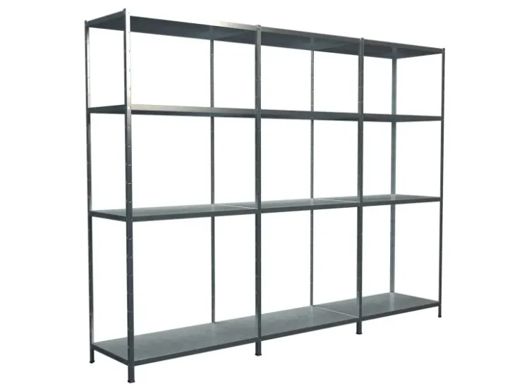 SCHULTE Regalwelt Schulte Steck-Grund- und 2 x Anbauregale 180 cm x 360 cm x 35 cm
