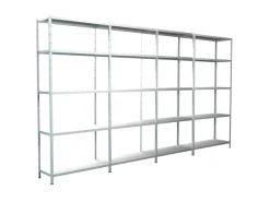 SCHULTE Regalwelt Schulte Steck-Grund- und 3 x Anbauregale 200 cm x 400 cm x 35 cm* Regalsysteme