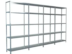 SCHULTE Regalwelt Schulte Steck-Grund- und 3 x Anbauregale 200 cm x 380 cm x 35 cm