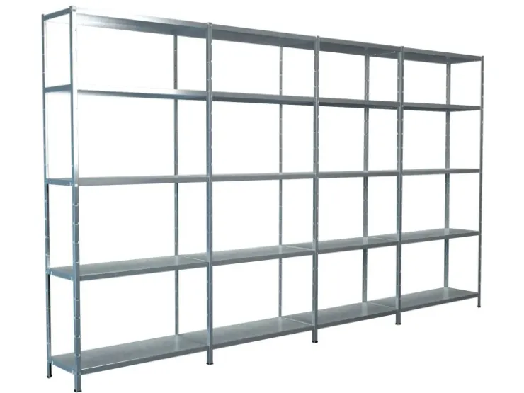 SCHULTE Regalwelt Schulte Steck-Grund- und 3 x Anbauregale 200 cm x 380 cm x 35 cm