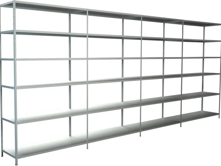 SCHULTE Regalwelt Schulte Steck-Grund-/Anbauregale 230 cm x 400 cm x 35 cm* Regalsysteme